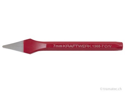 KRAFTWERK Kreuzmeissel 5 mm x 130 mm lackiert
