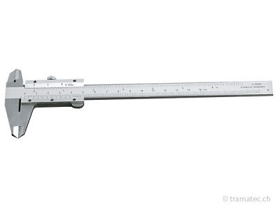 KRAFTWERK Schieblehre 150 mm/0.05 mm x 1/128'