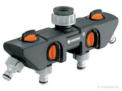 GARDENA 4-Wege-Verteiler neu