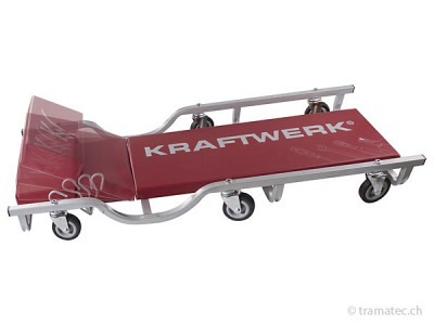 KRAFTWERK Liegepritsche mit verstellbarem Kopfteil