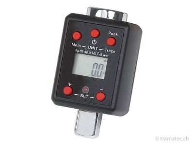 KRAFTWERK Digital-Drehmoment-Adapter 1/4' 6-30 Nm
