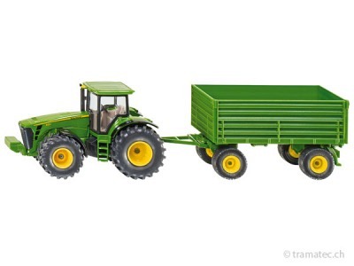 SIKU 1953 Traktor mit Anhänger