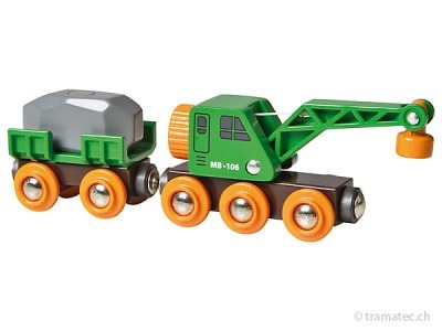 BRIO Cleverer Kranwagen