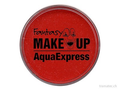 Fasnacht Aqua Express Schminke rot 15gr