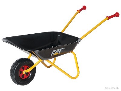Rolly Toys Metallschubkarre CAT schwarz