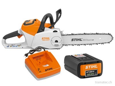STIHL Akku-Motorsäge MSA 220 C-B 40 cm Set mit AP 300 S u. AL 500