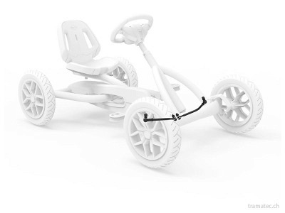 BERG Ersatzteil XL Rahmen - Stütze für Lenkstange (296mm)
