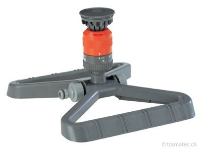 GARDENA Comfort Kreisregner Vario auf Kunststoffschlitten