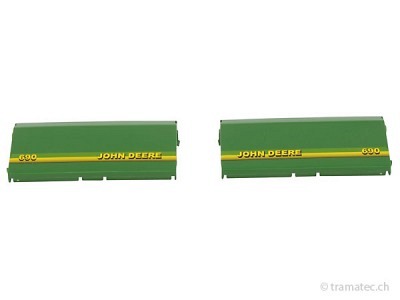 Bruder Ersatzteil Seitenabdeckungen für John Deere Ballenpresse