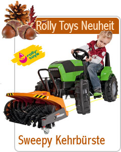Rolly Toys Tretraktoren, Anhänger, Maschinen, Zubehör