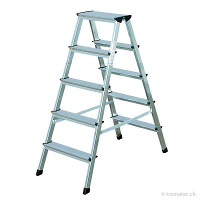 HB Heimwerker-Stufenbockleiter - 2x5 Sprossen