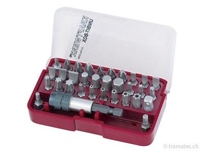 KRAFTWERK 33-t. 1/4'UNIBIT-Box/Schnellspannhalter