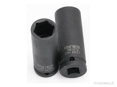 KRAFTWERK Tiefe Schlagnuss 1/2"