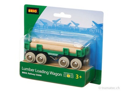 BRIO Langholzwagen
