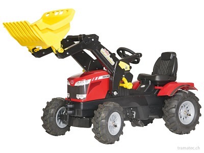 Rolly Toys Farmtrac Massey Ferguson 8650 mit Trac Lader und Luftbereifung - 61 114 0