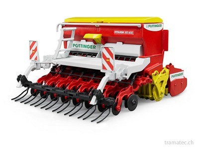 Bruder Pöttinger Vitasem 302ADD Kreiselegge-Sämaschine - 02347