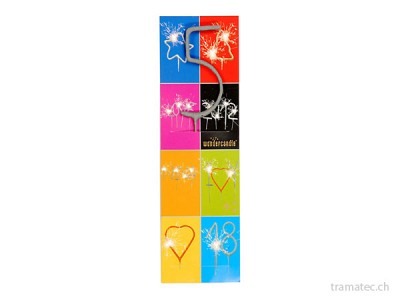 Wondercandle Zahl 5