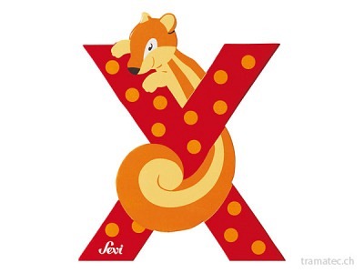 Sevi Buchstabe X Xero 10cm