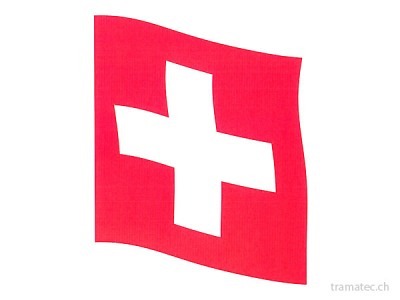 Schweizer Hissfahne Polyester