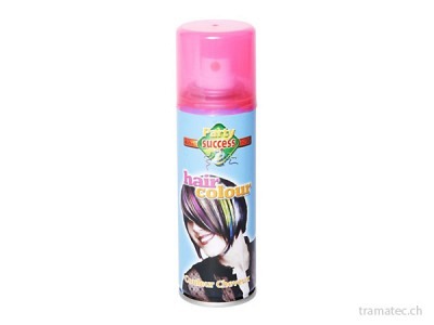 Fasnacht Haar Colorspray Neon-Pink
