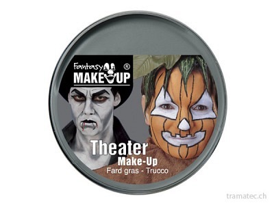 Fasnacht Schminke Halloween 25g grau