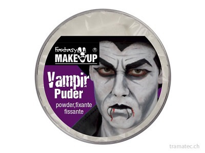 Fasnacht Vampir Puder weiss