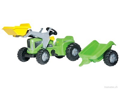 Rolly Toys Kiddy Futura Lader + Anhänger