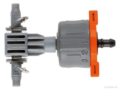 GARDENA Micro-Drip-System Regulierbarer Reihentropfer, selbstreinigend