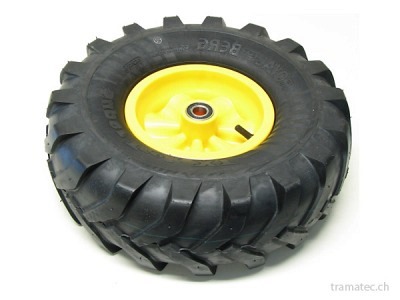 BERG Gokart Ersatzteil Rad gelb 460/165-8 Farm hinten links