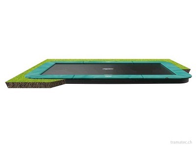BERG Trampolin Sport Ultim Champion FlatGround 410 Green