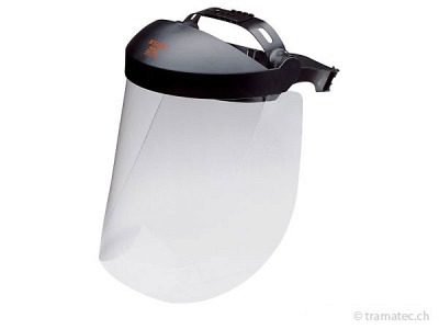 STIHL Gesichts-/Gehörschutz lang mit Kunststoffscheibe bis 113 dB(A)