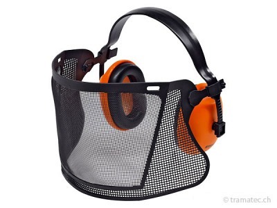 STIHL Gesichts-/Gehörschutz kurz mit Nylongitter bis 104 dB(A)