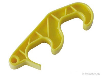 Rolly Toys Ersatzteil Doppelhaken Juniorlader rapsgelb