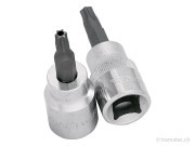 KRAFTWERK 3/8' TX-Bit-Stecknuss mit Bohrung T30
