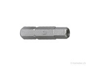 KRAFTWERK 1/4' Inbus-Bit 25 mm 6 mm mit Bohrung