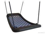 die-schaukel Mehrkindschaukel Allround L silber/blau