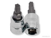 KRAFTWERK 1/4' Bit-Steckschlüssel-Einsatz 5-Stern-TX TS 27