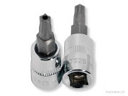 KRAFTWERK 1/4" Bit-Steckschlüssel-Einsatz 5-Stern-Loch TS 8